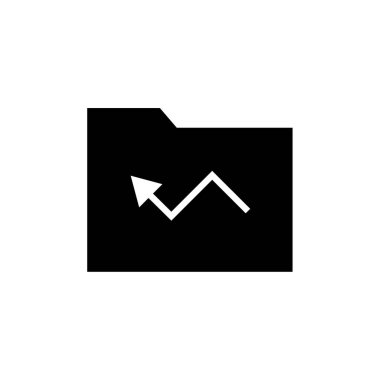 Dosya. Web simgesi basit illüstrasyon          