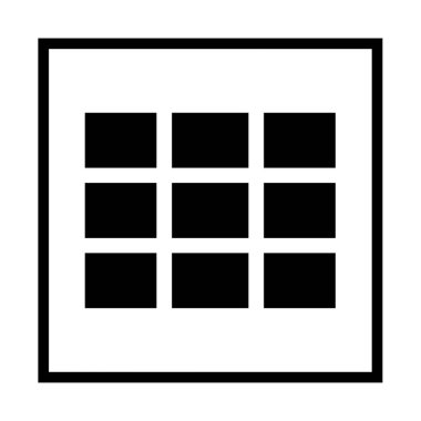 bar çizelgesi simgesi, vektör illüstrasyonu