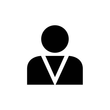 man simgesi vektör illüstrasyonu