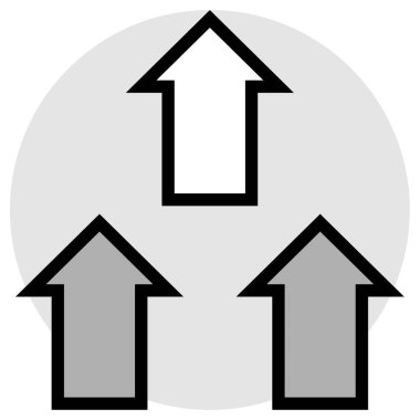 Yükle. Web simgesi vektör illüstrasyonu