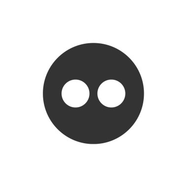 Yüz simgesi vektör illüstrasyonu