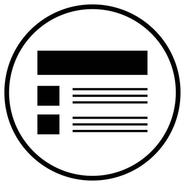 Kablolar modern simge, vektör illüstrasyonu