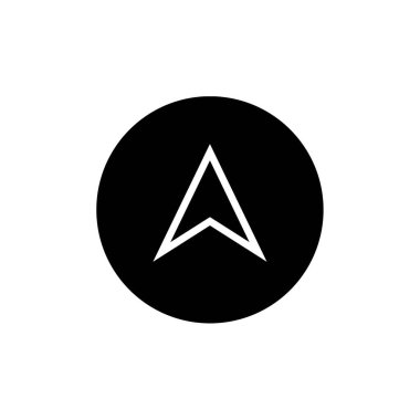 GPS ve Navigasyon simgesi vektör illüstrasyon tasarımı   