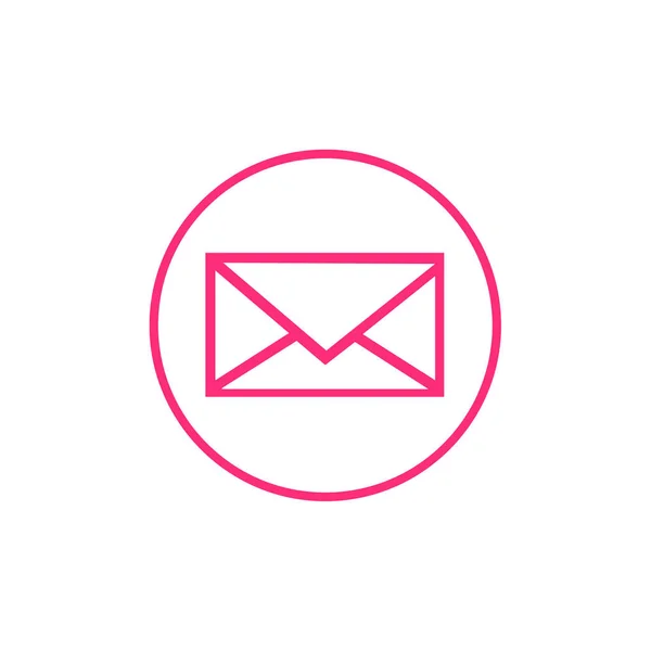 Letter Enche Mail Message Email Send Delete Inbox Векторная Иллюстрация — стоковый вектор