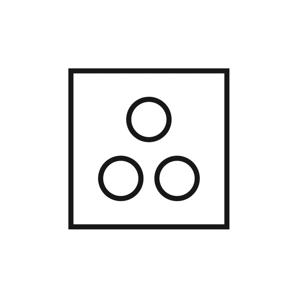 Soyut Yaratıcı Logo Simgesi Tasarımı Vektör Şablonu — Stok Vektör