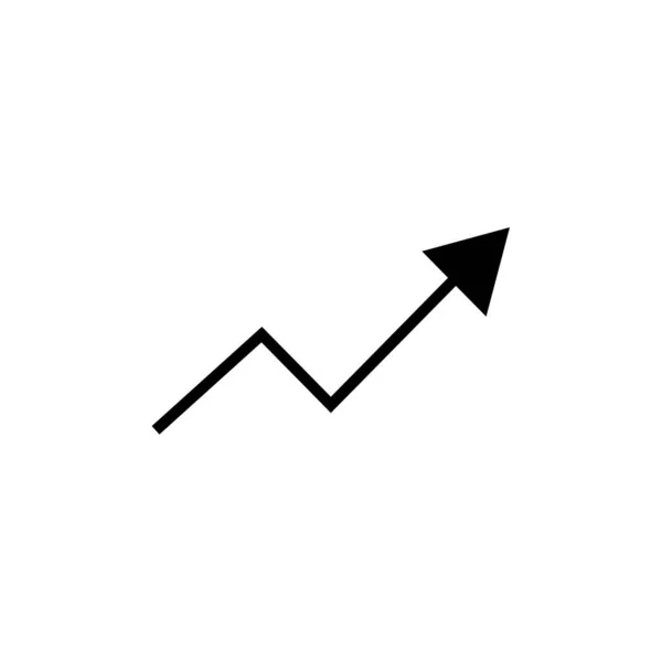 Graf Ikon Vektor Illustration – Stock-vektor