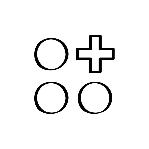 Diseño Icono Logotipo Creativo Abstracto Plantilla Vector — Vector de stock
