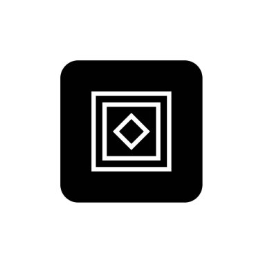 Şaşırmış şekilli yaratıcı soyut tasarım, vektör illüstrasyonu