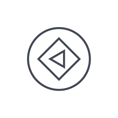 Şaşırmış şekilli yaratıcı soyut tasarım, vektör illüstrasyonu