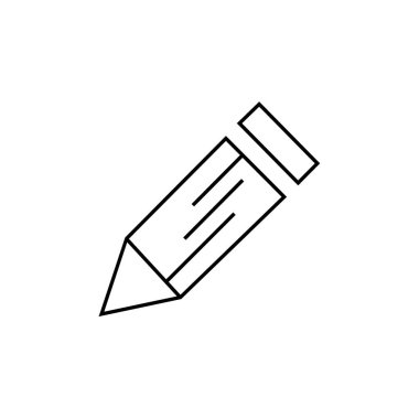 kalem simgesi vektör illüstrasyonu