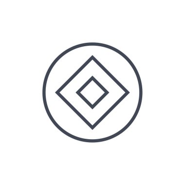 altıgenin vektör çizimi 