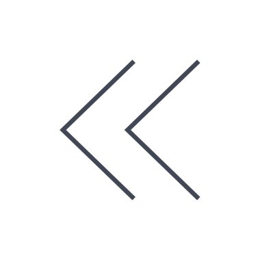 kullanıcı arayüzü ok simgesi, vektör illüstrasyonu