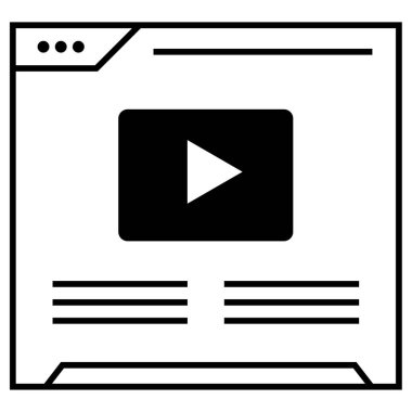 Video kamera. Basit resimleme