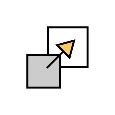 soyut yaratıcı logo simgesi tasarımı, vektör şablonu             