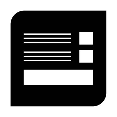 Kablolar modern simge, vektör illüstrasyonu