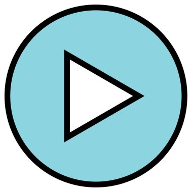 Çevrimiçi ortam oyun arayüzü, vektör illüstrasyonunun basit simgesi