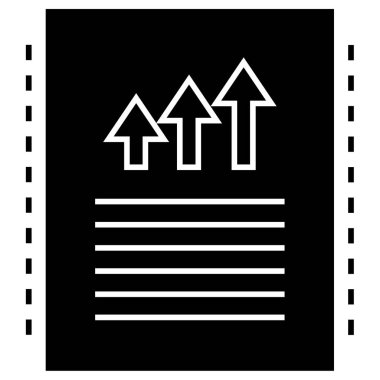 Modern simge ve vektör illüstrasyonunu bildir