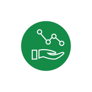 iş grafiği vektör illüstrasyonu