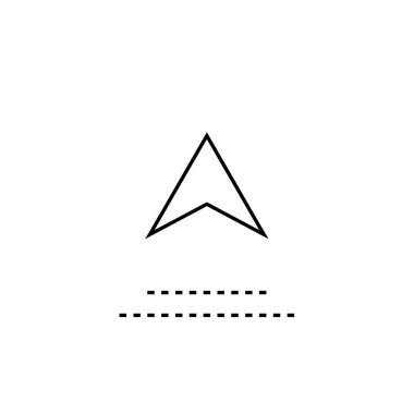 GPS ve Navigasyon simgesi vektör illüstrasyon tasarımı   