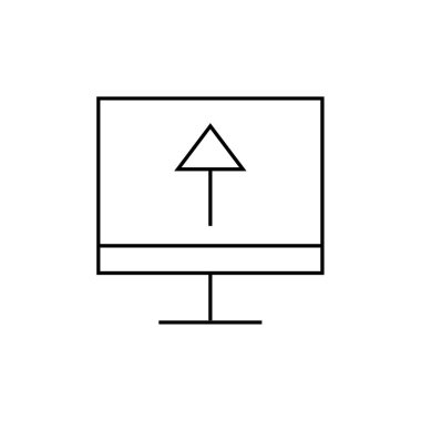 Bilgi Grafik simgesi vektör illüstrasyonu