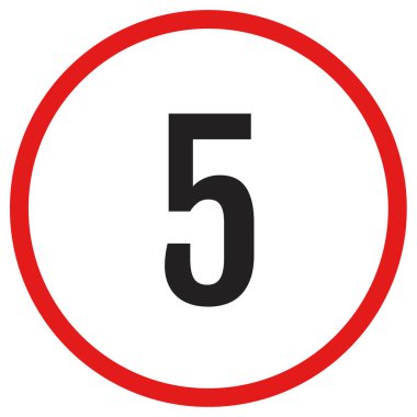 1 numaralı vektör simgesi