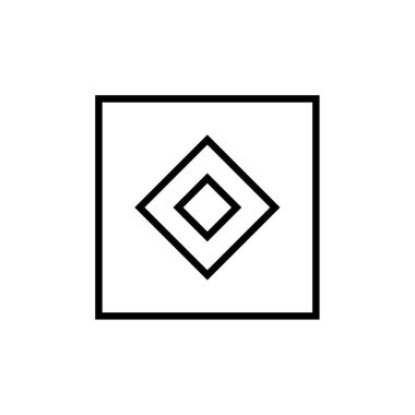 soyut yaratıcı logo simgesi tasarımı, vektör şablonu             