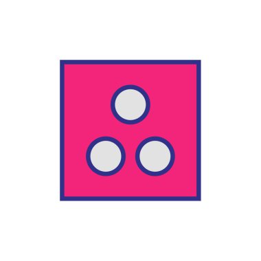 Üç noktanın vektör çizimi