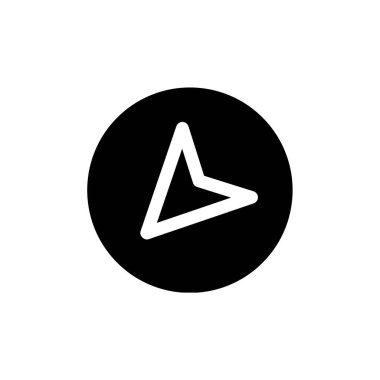 kullanıcı arayüzü ok simgesi, vektör illüstrasyonu