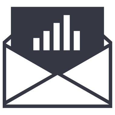 e- posta simgesi, vektör illüstrasyonu