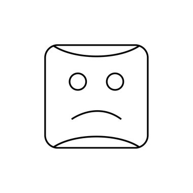 yüz maskesi ikon vektör illüstrasyon tasarımı