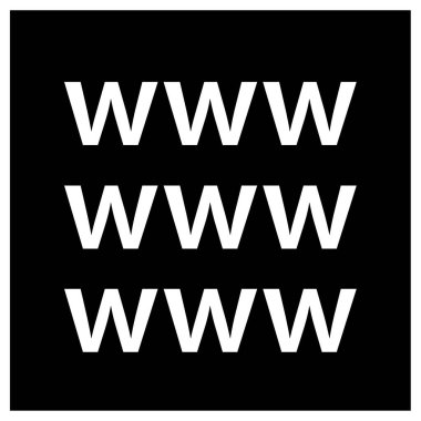 ağ basit vektör illüstrasyonu  