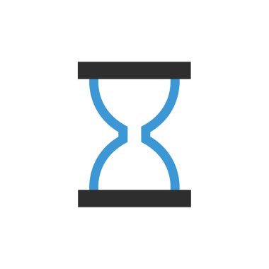 kum saati ikonu vektör illüstrasyonu