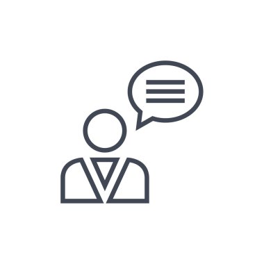 Kullanıcı profil simgesi vektör resimleme arkaplanı 