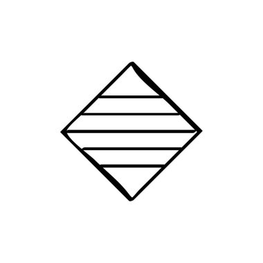 soyut yaratıcı logo simgesi tasarımı, vektör şablonu             