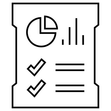 Modern simge ve vektör illüstrasyonunu bildir