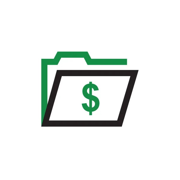 Ícone Monetário Ilustração Vetorial —  Vetores de Stock