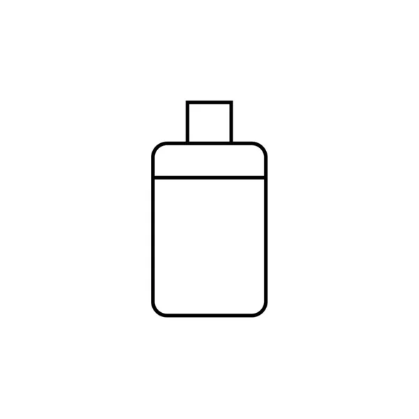 Parfümflaschen Symbol Umrisse Illustration Der Lotion Vektor Symbole Für Web — Stockvektor