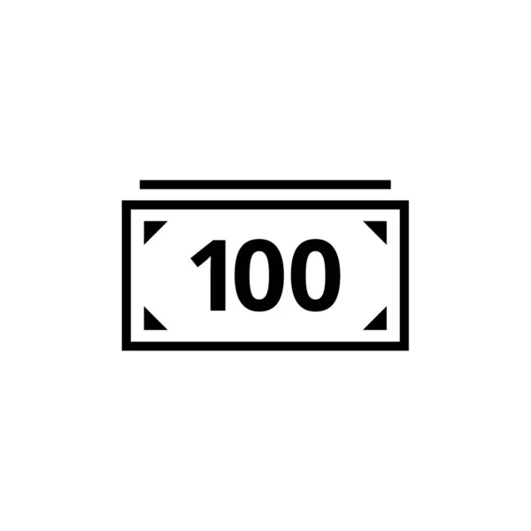 100 아이콘의 일러스트 — 스톡 벡터