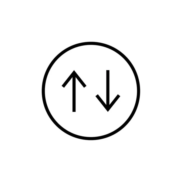 Menüoptionen Setup Symbole Vektorgrafik Illustration — Stockvektor