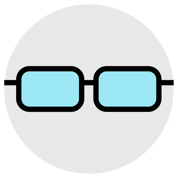 Óculos Olho Ícone Ilustração Gráfico — Vetor de Stock