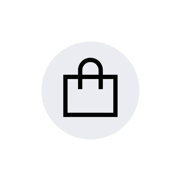 ショッピング バッグ アイコン ベクトル図 — ストックベクタ