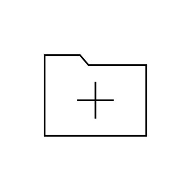 Dosya. Web simgesi basit illüstrasyon          