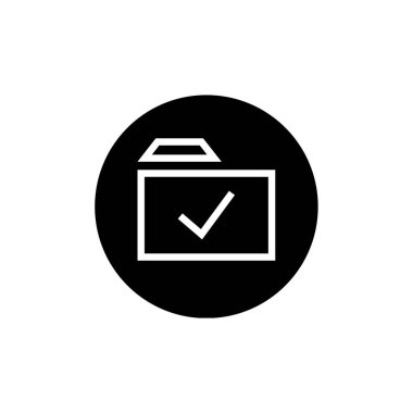 Dosya. Web simgesi basit illüstrasyon          