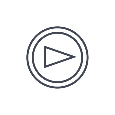 vector illustration of forward modern icon   