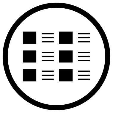 Kablolar modern simge, vektör illüstrasyonu