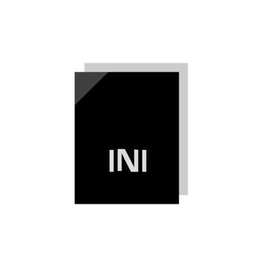 ini dosya adı uzantı simgesi 