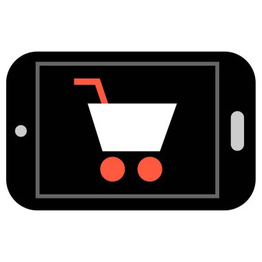 Cep telefonu. Basit resimleme