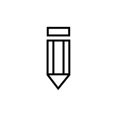 kalem simgesi vektör illüstrasyonu