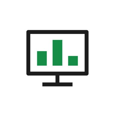 analitik vektör renk simgesi 