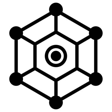 Analitik modern simgenin vektör illüstrasyonu   